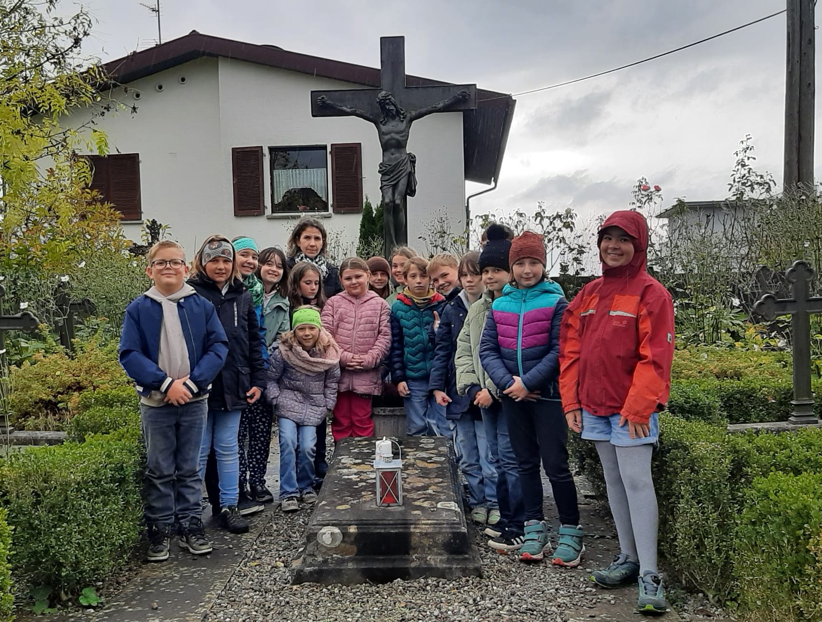 Besuch auf dem Friedhof Riedenburg